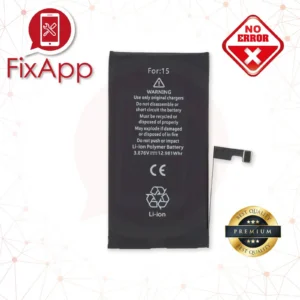 PREMIUM APPLE IPHONE 15 - BATTERIA DIAGNOSTICABILE NO ERRORE + BIADESIVO