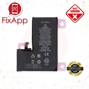 PREMIUM APPLE IPHONE 15 PRO - BATTERIA DIAGNOSTICABILE NO ERRORE + BIADESIVO