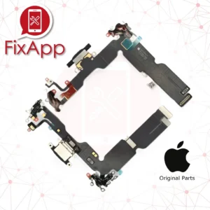 100% ORIGINALE APPLE IPHONE 15 PLUS FLAT CONNETTORE DI RICARICA DOCK + MICROFONO
